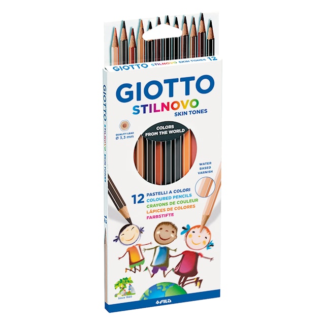 Tuotekuva 2 - Giotto Stilnovo Skintones Värikynät, 12 kpl