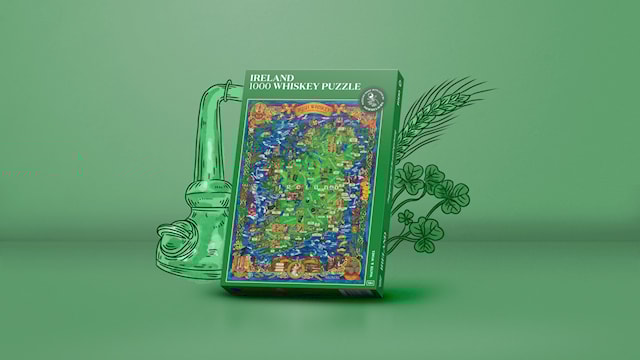 Produktbild 2 för Whiskey Pussel - Irland 1000 bitar, Water and Wines