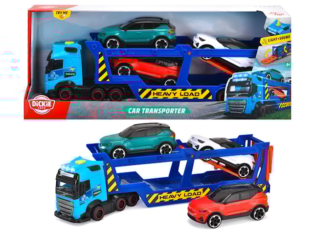Produktbild 3 för Volvo FH 16 Biltransporter och Volvo XC40 Recharge Dickie Toys