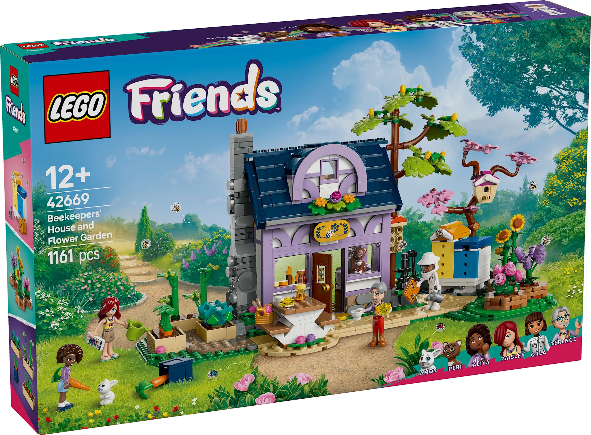 Produktbilde for Birøkternes hus og blomsterhage LEGO® Friends (42669)