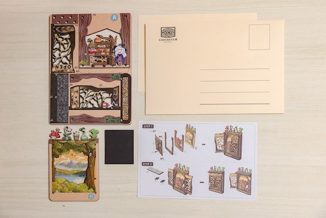 Produktbilde 4 for Book Nook: Mini DIY Magnetic Magic Shop, Caratem