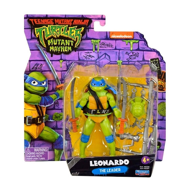 Produktbilde 4 for Turtles Mutant Meyhem Figur Leonardo