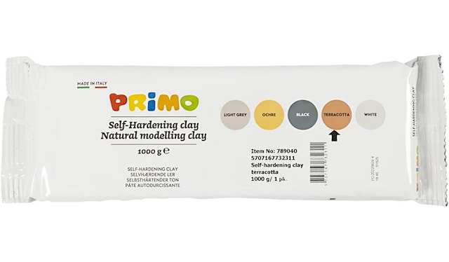 Produktbild 1 för Lera Lufttorkande 1000 g Terrakotta Primo