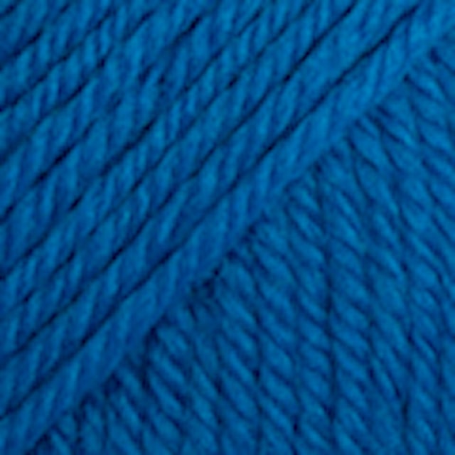 Karisma Uni Colour Ullgarn 50 g Kornblå (07) Drops