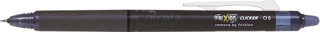 Produktbild 1 för Frixion Point Clicker 0,5 Svartblå, Pilot