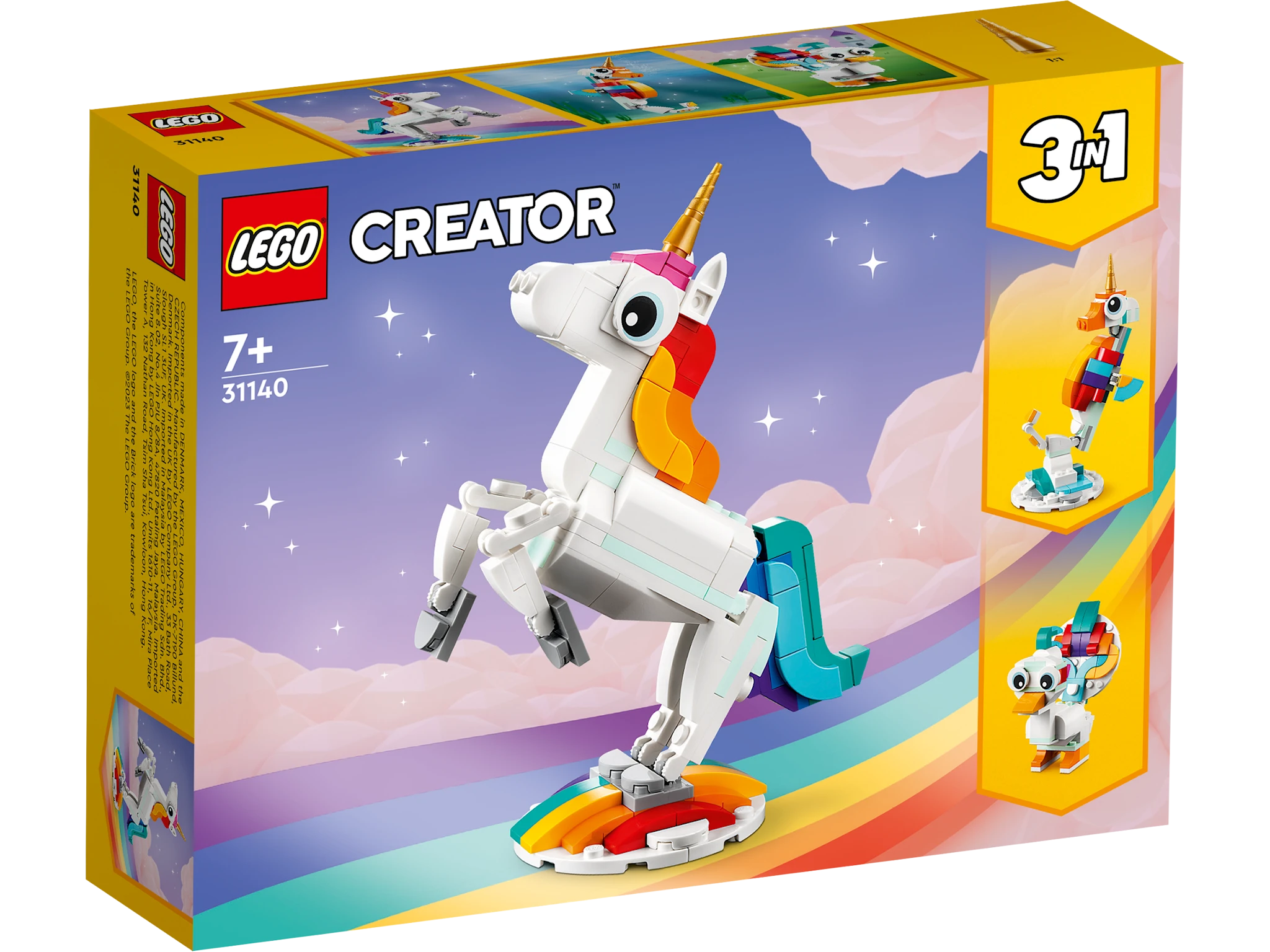 Produktbild för Magisk enhörning LEGO® LEGO Creator (31140)