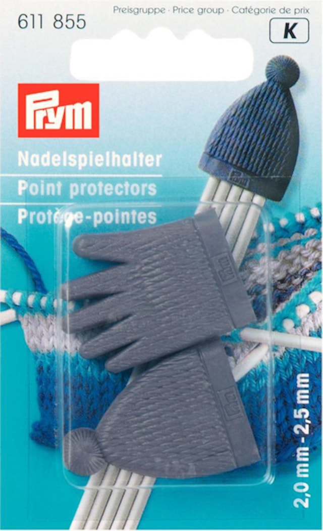 Sukkapuikonsuojat 2,0–2,5 mm 2 kpl Prym