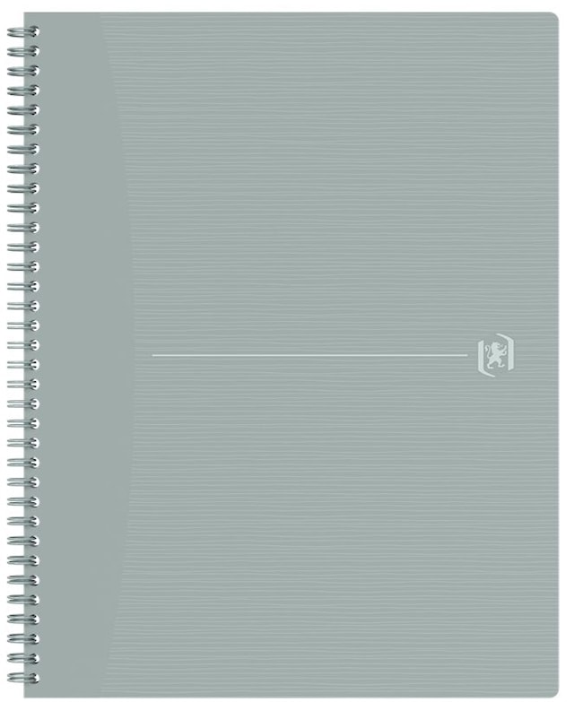 Produktbild 1 för Kollegieblock Origins A4+ Linjerad Ljusgrå Oxford