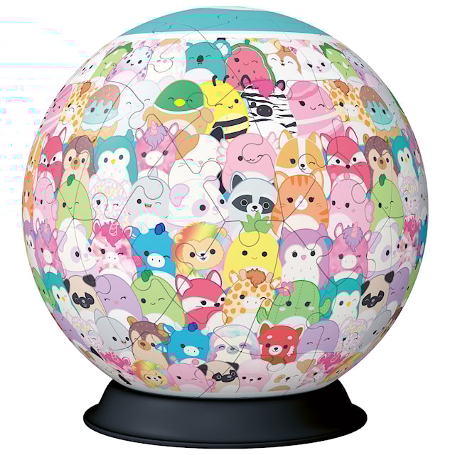 Produktbild 2 för Pussel Squishmallows 3D Ball 72 bitar, Ravensburger