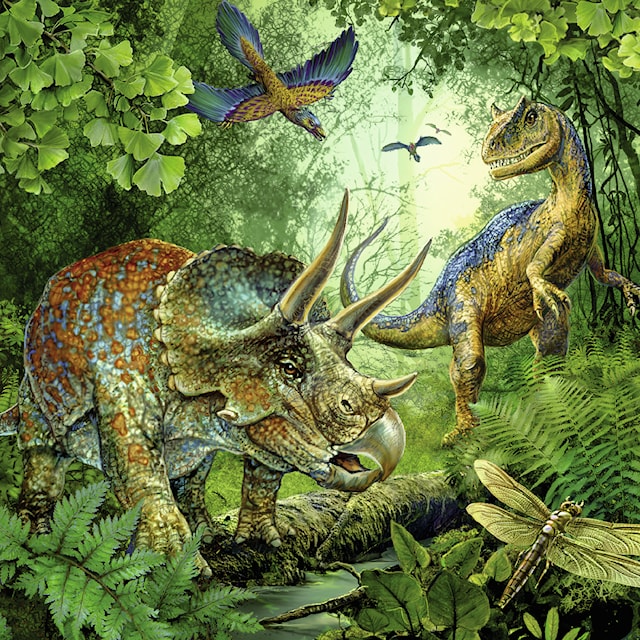 Tuotekuva 3 - Dinosaur Fascination, Palapeli, 3x49 palaa, Ravensburger