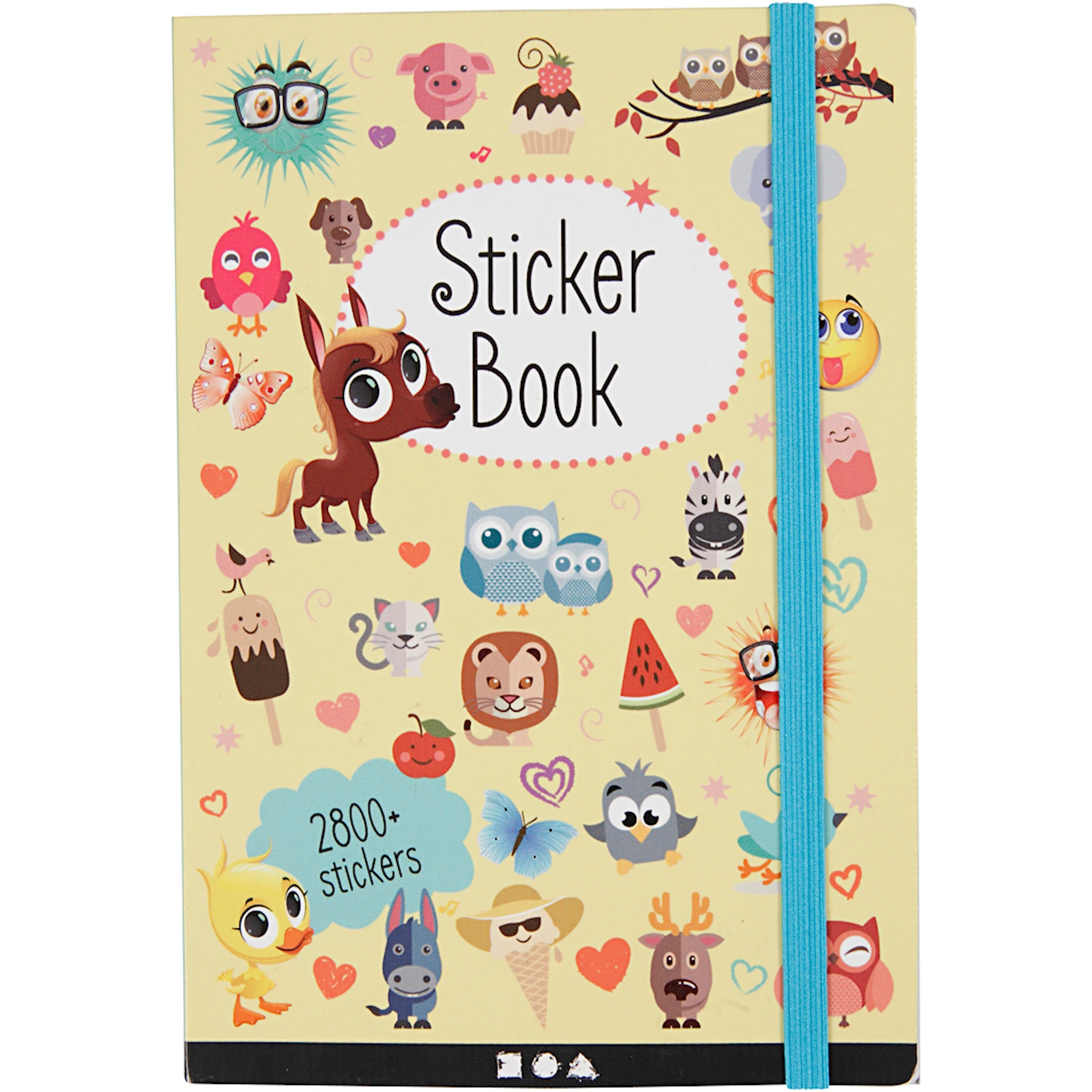 Tuotekuva ille Tarrakirja, koko 11,5x17 cm, 1 kpl