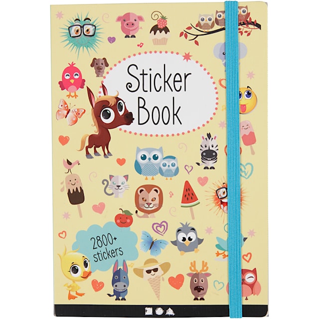 Tuotekuva 1 - Tarrakirja, koko 11,5x17 cm, 1 kpl