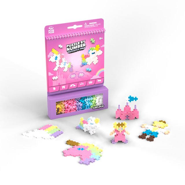 Produktbild 3 för Plus-Plus Activity Pad Fairy Tale