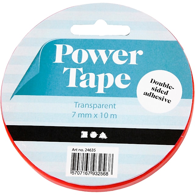 Tuotekuva 1 - Voimateippi, Lev: 7 mm, 10 m/ 1 rll