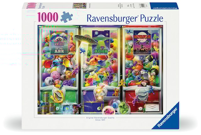 Produktbild 1 för Animals, Aliens & Ninjas Pussel 1000 bitar, Ravensburger