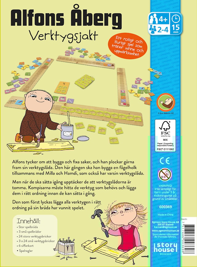 Produktbilde 3 for Barnespill Albert Åberg, Kärnan (SE)