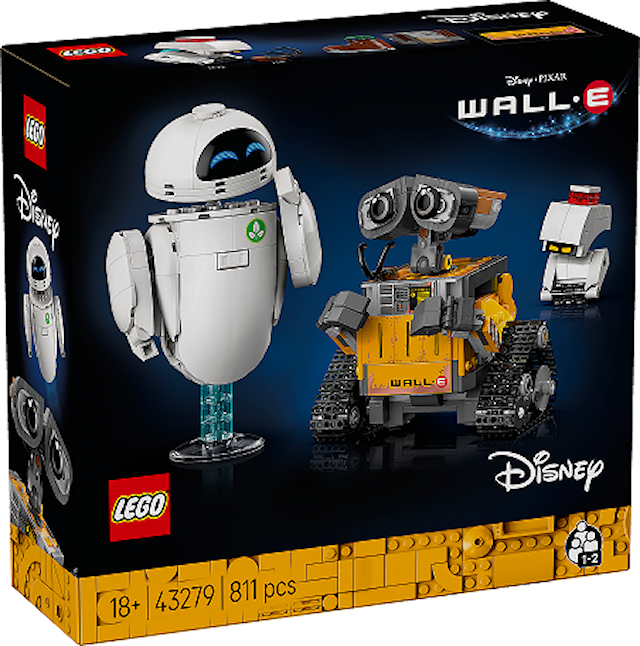 Produktbild 1 för WALL-E och EVA LEGO® Disney Pixar (43279)