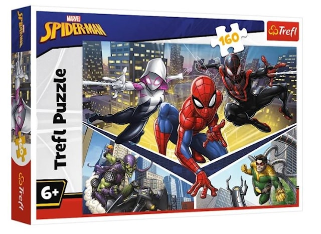 Spiderman Pussel 160 bitar Trefl