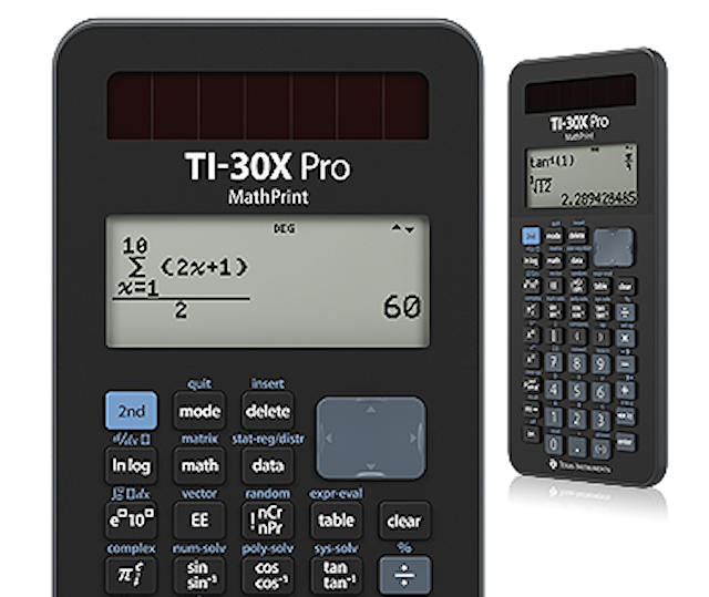 Produktbild 2 för Funktionsräknare Texas TI-30X Pro MathPrint