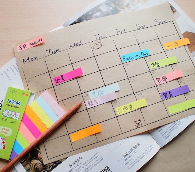 Produktbild 2 för Indexflikar Rainbow 50x12 mm Papp Stick'n