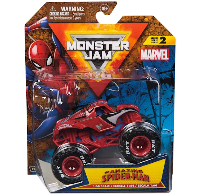 Produktbild 1 för Monster Jam 1:64 Marvel Spider Man