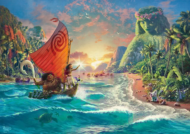 Produktbild 2 för Disney Vaiana Moana Pussel 1000 bitar Schmidt