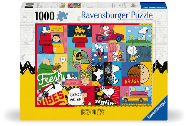 Produktbild 1 för Peanuts moments Pussel 1000 bitar, Ravensburger