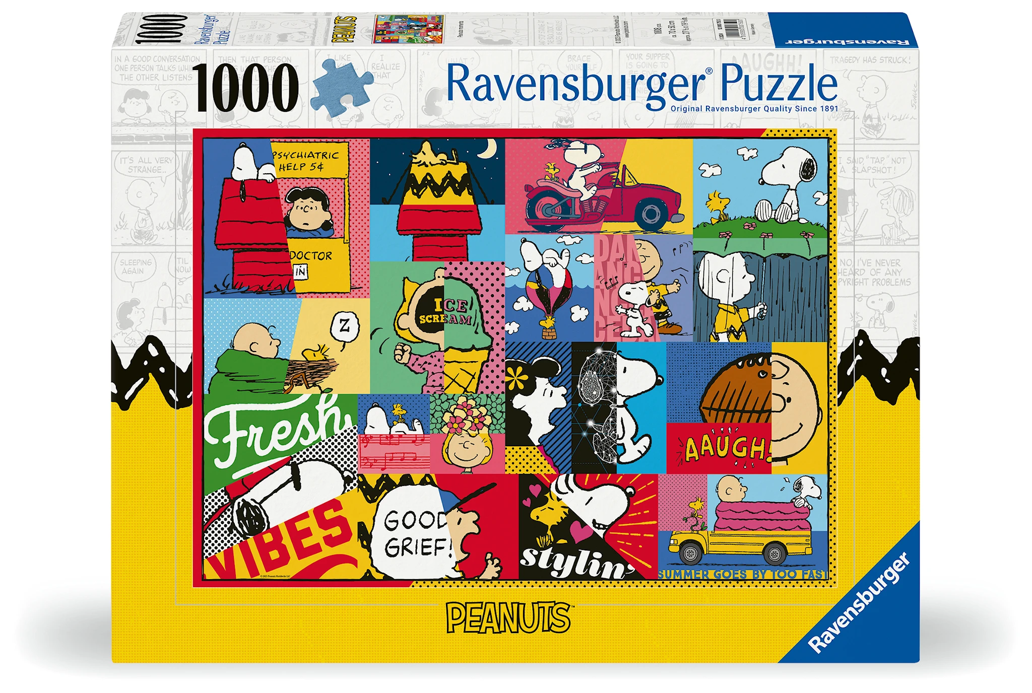 Tuotekuva ille Snoopy Moments Palapelit 1000 palaa, Ravensburger