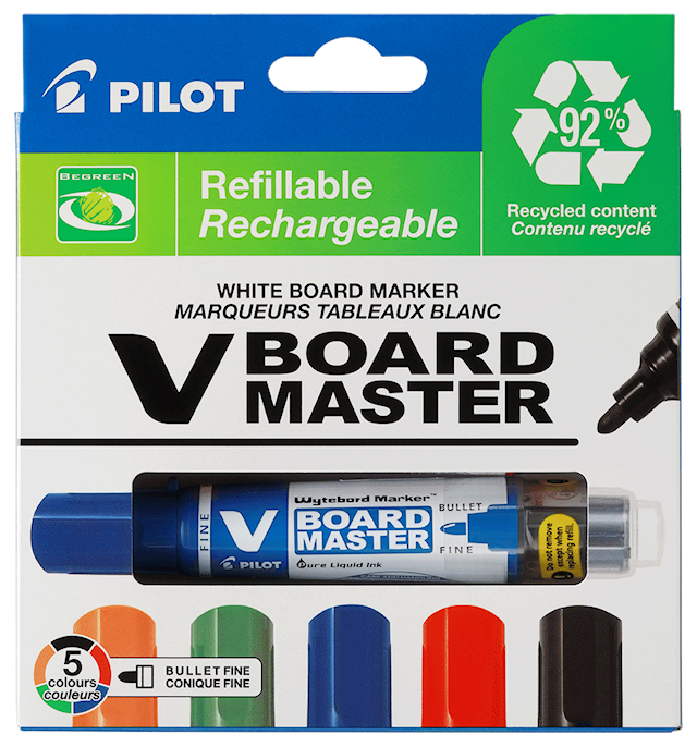 Whiteboardpenna Konisk 5-p, Pilot