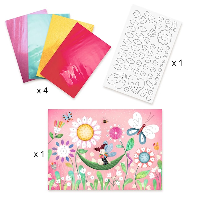 Produktbild 8 för Stort Kreativt Pysselset Feernas Värld 6-10 år Djeco