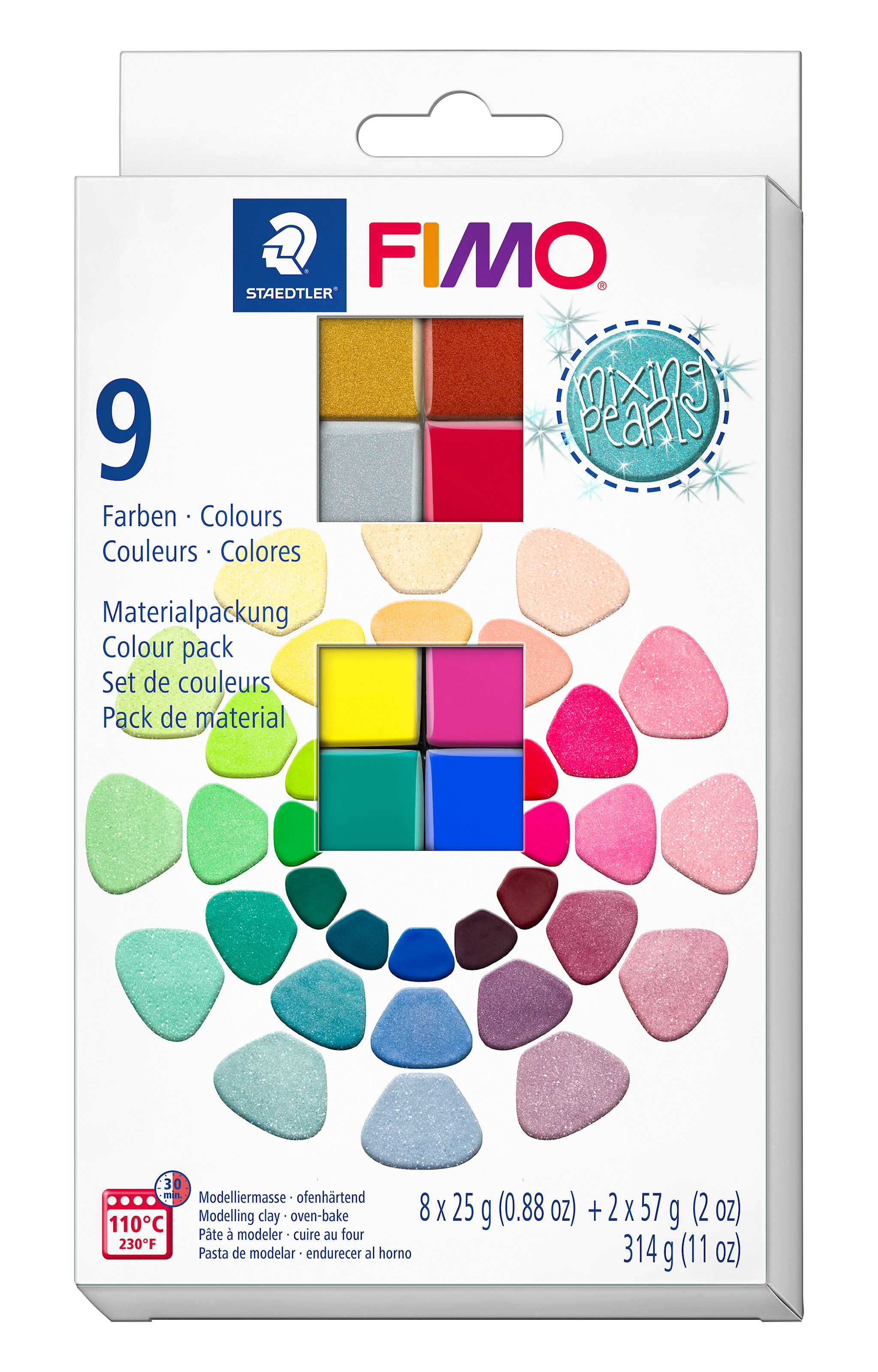 Tuotekuva ille Fimo Muovailuvaha Effect Set Mix Mica Pearl Staedtler