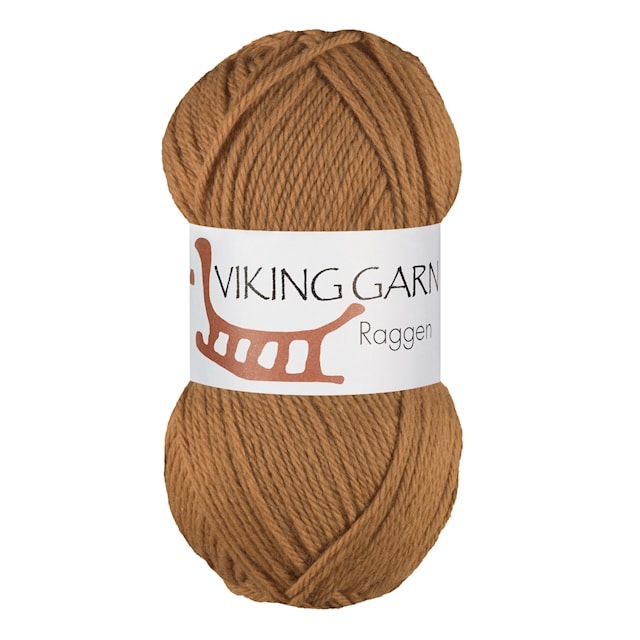 Produktbilde 1 for Raggen 150 g Cognac 753 Viking Garn