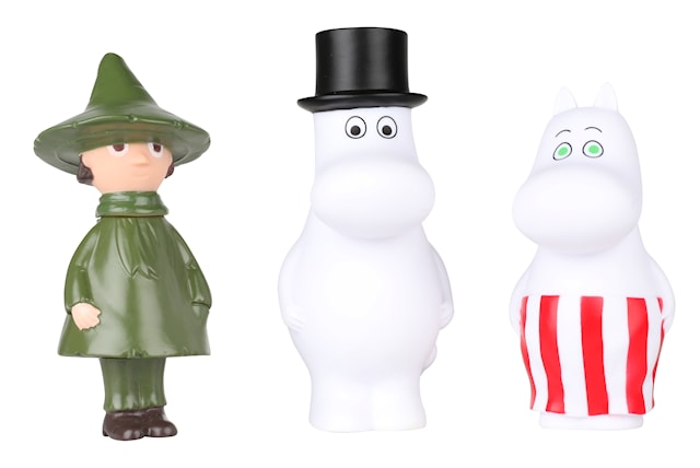 Produktbild 2 för Badlek 3 Figurer Mumin