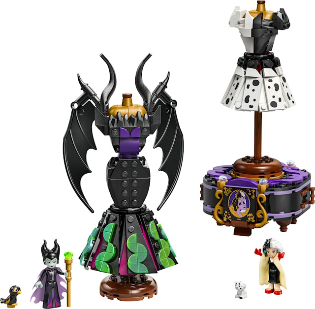 Produktbild 2 för Maleficents och Cruella De Vils klänningar LEGO® Disney™ (43262)
