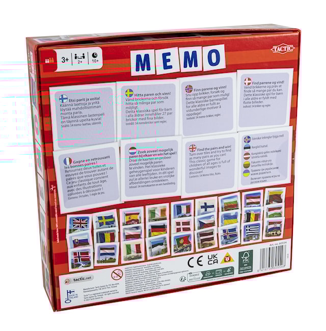 Produktbild 4 för Memo Flaggor Tactic