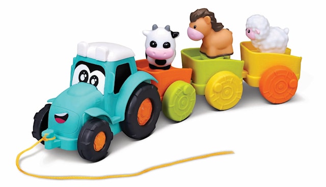 Produktbild 1 för Traktor med Djur Pull along Bb Junior