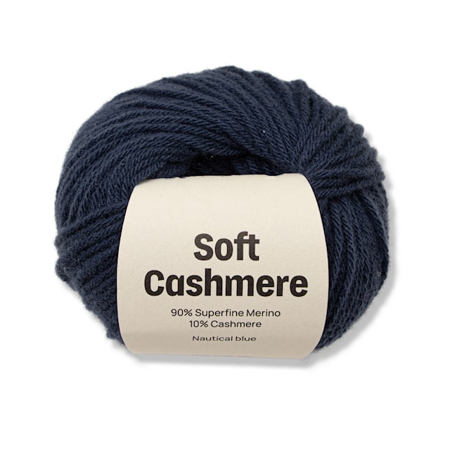 Soft Cashmere Kashmir/merinovilla 25 gr Nautical blue A791 Adlibris