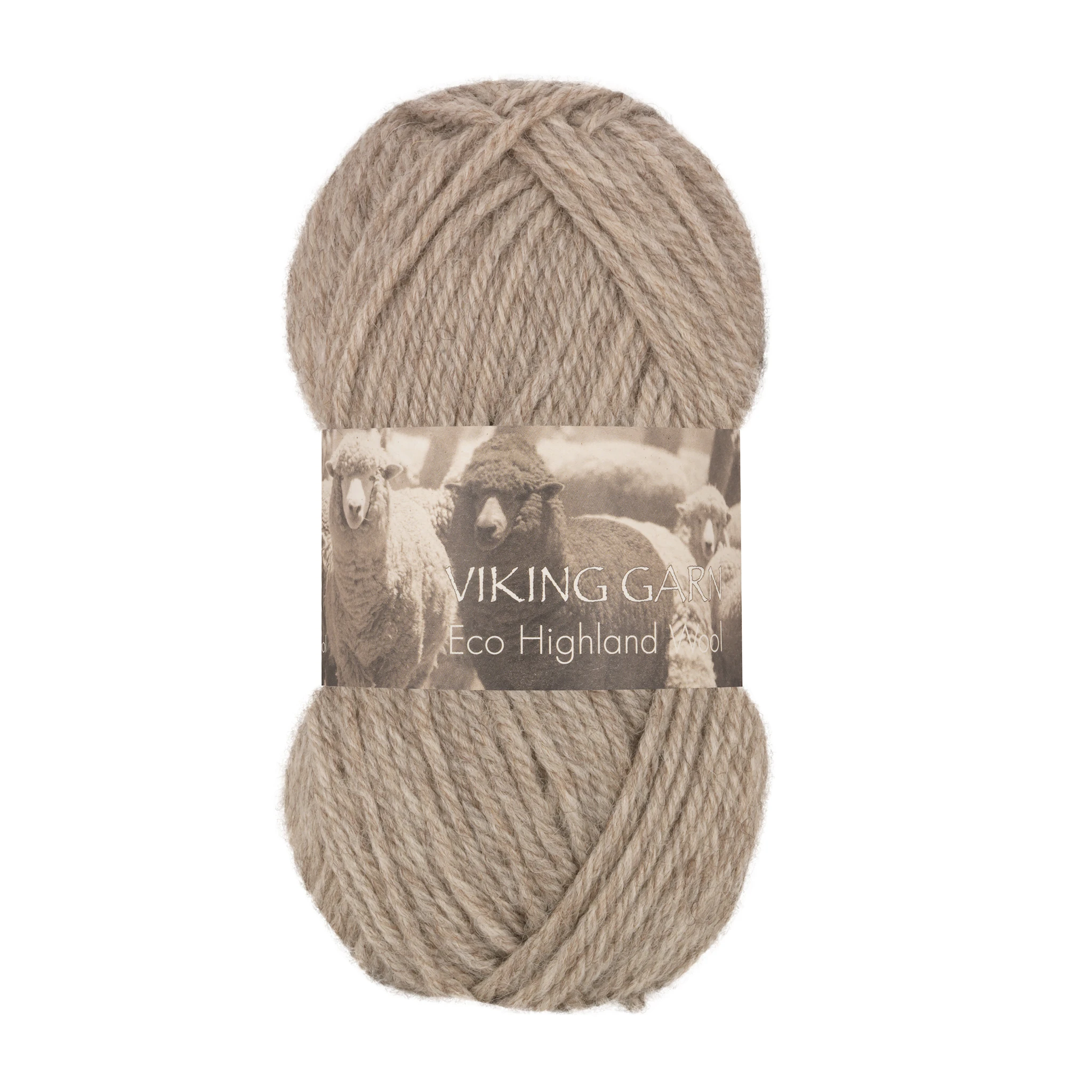 Tuotekuva ille Eco Highland Wool Lanka 50 g Viking Garn
