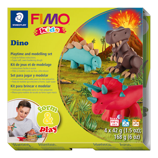 Tuotekuva 1 - FIMO Kids Muovailumassa Dinosaurus Staedtler