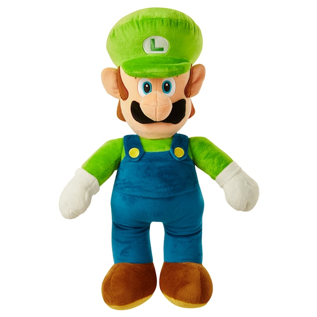 Tuotekuva 1 - Super Mario Pehmo 50 cm Jumbo Luigi