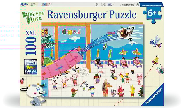 Produktbild 1 för Pussel Bukkene Bruse 100 bitar, Ravensburger