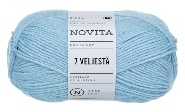 7 Veljestä Nature Villasekoite 100g Vesipisara (103) Novita