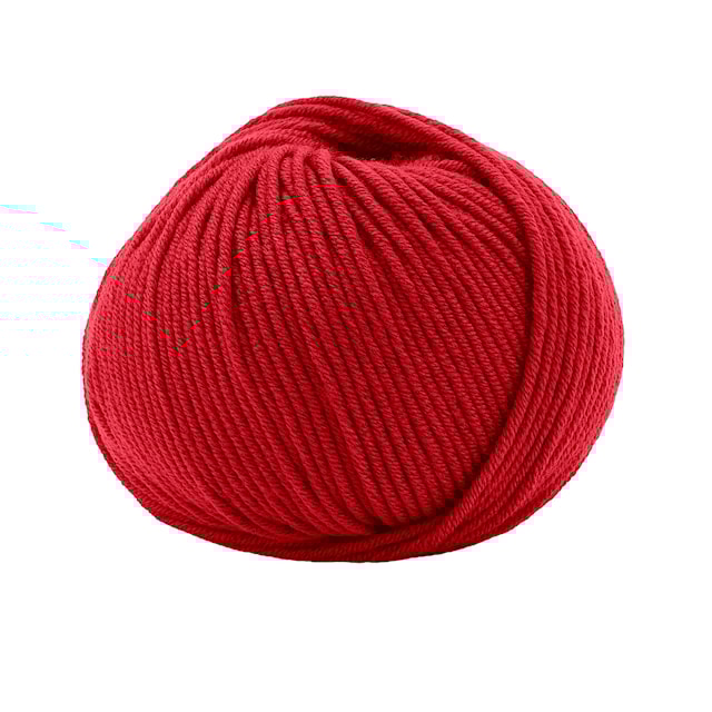 Maxi Soft Merinovilla 50 g Rosso 10095 Lana Gatto