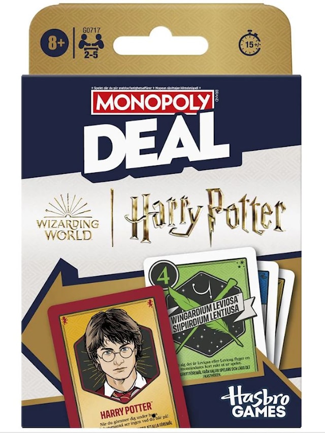 Tuotekuva 1 - Monopoly DealHarry Potter (SE/FI) Hasbro