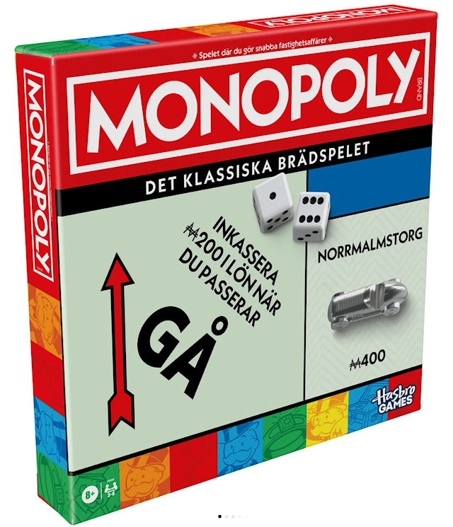 Produktbild 1 för Monopol Classic Specialutgåva 90th Year Edition (SE)