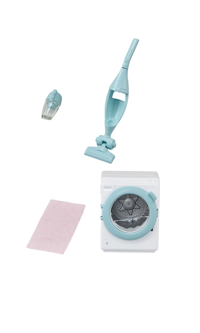 Produktbild 3 för Sylvanian Families Tvättmaskin & Dammsugare