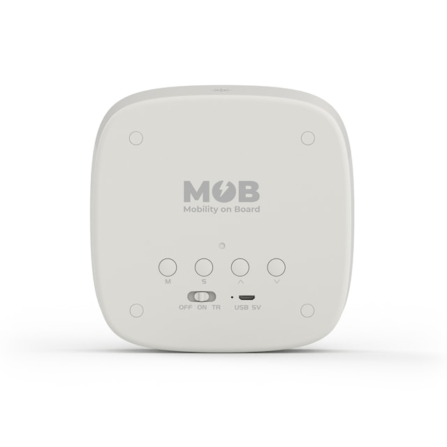 Produktbilde 2 for MOB Vekkerklokke med Nattlampe Billy Grey