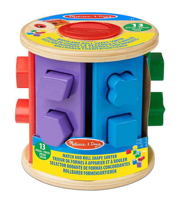 Produktbilde 2 for Match & Roll Shape Sorter, Puttekasse, Melissa & Doug