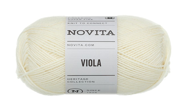 Produktbilde 1 for Viola Ullmix 50g Naturhvit (010) Novita