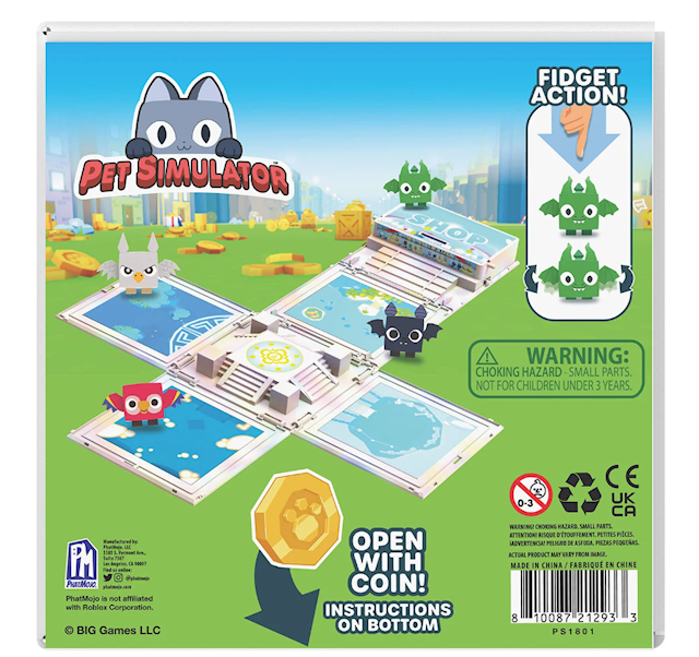 Produktbilde 3 for Lucky Box 4-pakning figursett lekesett Pet Simulator
